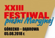 XXIII Festiwal Pieśni Maryjnej