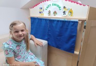 Teatrzyk pacynowy w Bibliotece