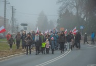 Marsz niepodległościowy na Wzgorze Polak