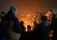 Marsz niepodległościowy na Wzgorze Polak