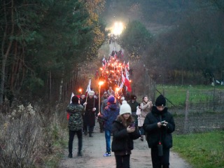 Marsz na Wzgórze Polak 2025 fot. Agnieszka Pawluk, Julia Pawluk