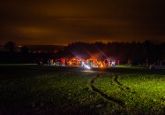 Nocny rajd harcerzy na Wzgórze Polak - Gmina Tereszpol