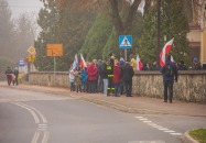 Marsz niepodległościowy na Wzgorze Polak