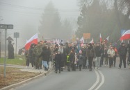 Marsz niepodległościowy na Wzgorze Polak