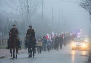 Marsz niepodległościowy na Wzgorze Polak