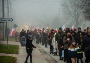 Marsz niepodległościowy na Wzgorze Polak