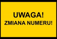 Gminny Serwis Informacyjny SMS - zmiana numeru.