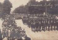 Pierwsza od 1830 roku legalna manifestacja patriotyczna w Warszawie w 1916 roku.