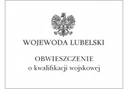 OBWIESZCZENIE WOJEWODY LUBELSKIEGO z dnia 16 stycznia 2026 roku