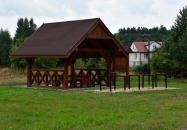 Miejsce Obsługi Rowerowej (MOR) w Szozdach - po starej remizie