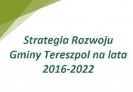 Strategia Gminy Tereszpol 2016-2022